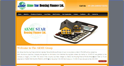 Desktop Screenshot of akmestarhousing.com